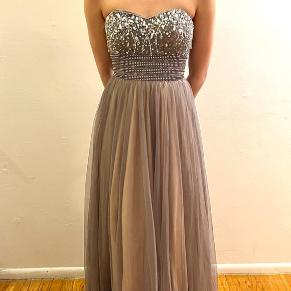 Blondie Nites by Stacy Sklar - strapless dress - Picture 1 of 4